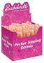 Bachelorette Party Favors Pecker Sipping Straws 144 Each Per Counter Display - Vanilla