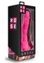 Ruse Hypnotize Silicone Dildo With Balls 7.5in - Hot Pink
