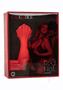 Red Hot Fuego Rechargeable Silicone Massager - Red