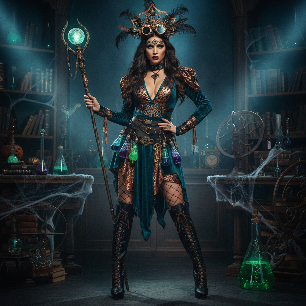 Sexy Dark Alchemist Costume