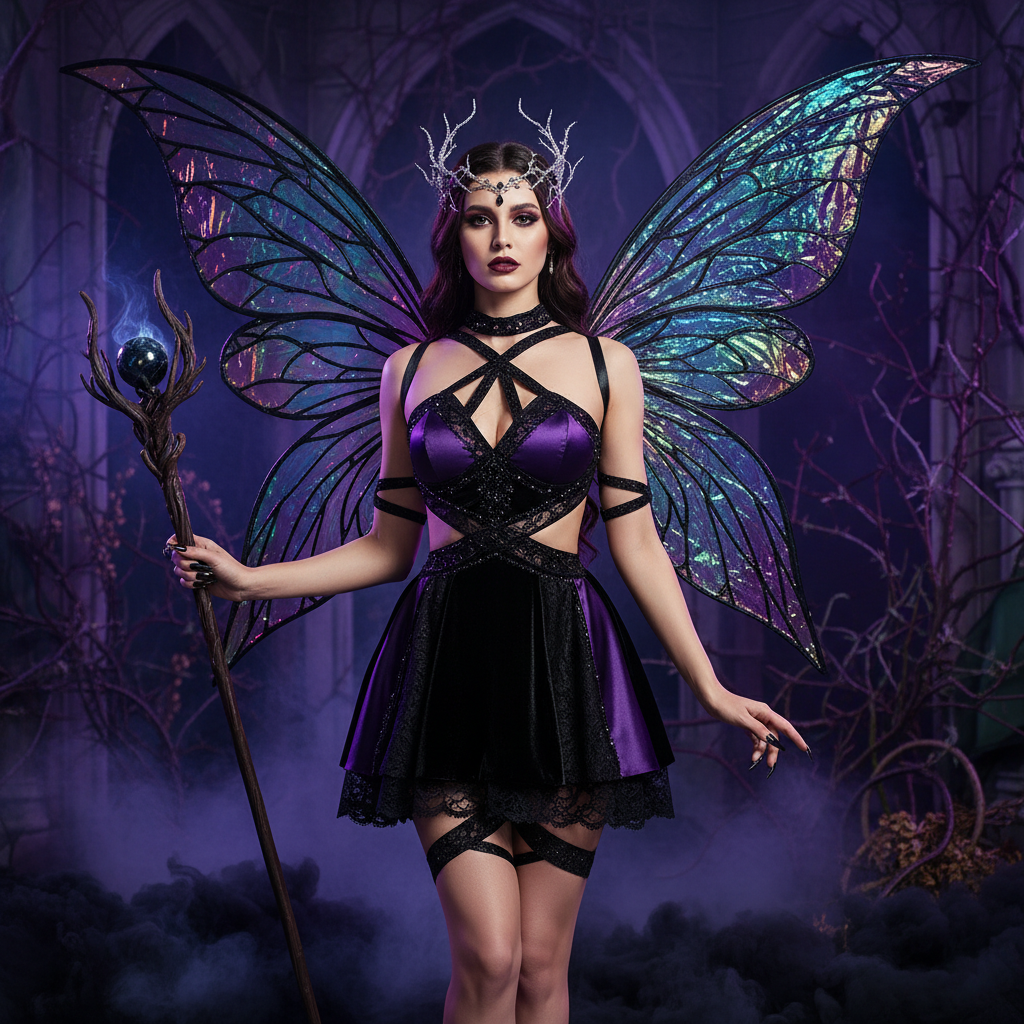Sexy Dark Fairy Costume
