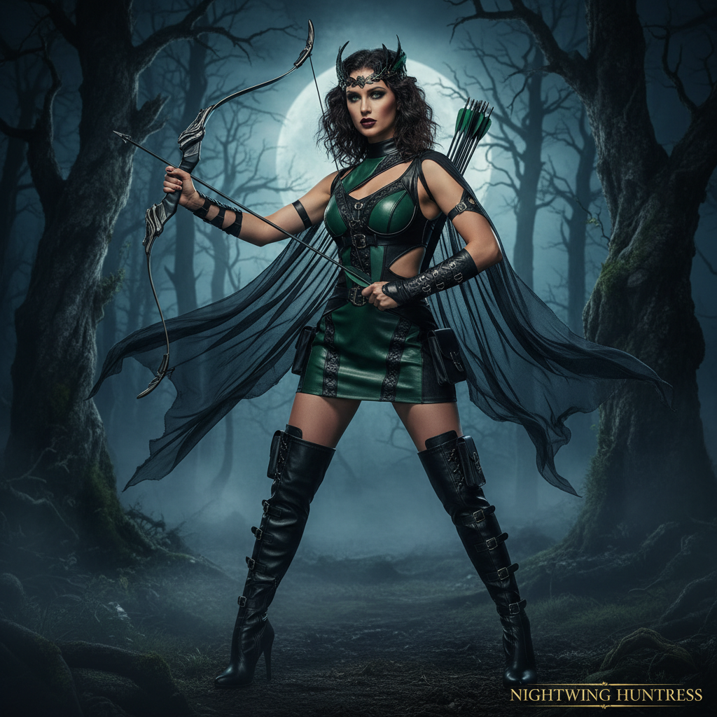 Sexy Dark Huntress Costume