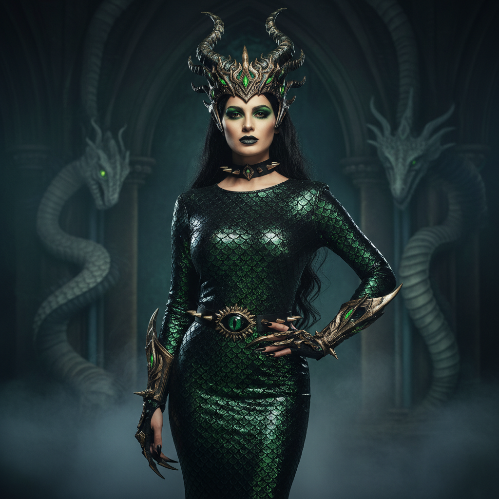Sexy Dragon Queen Costume