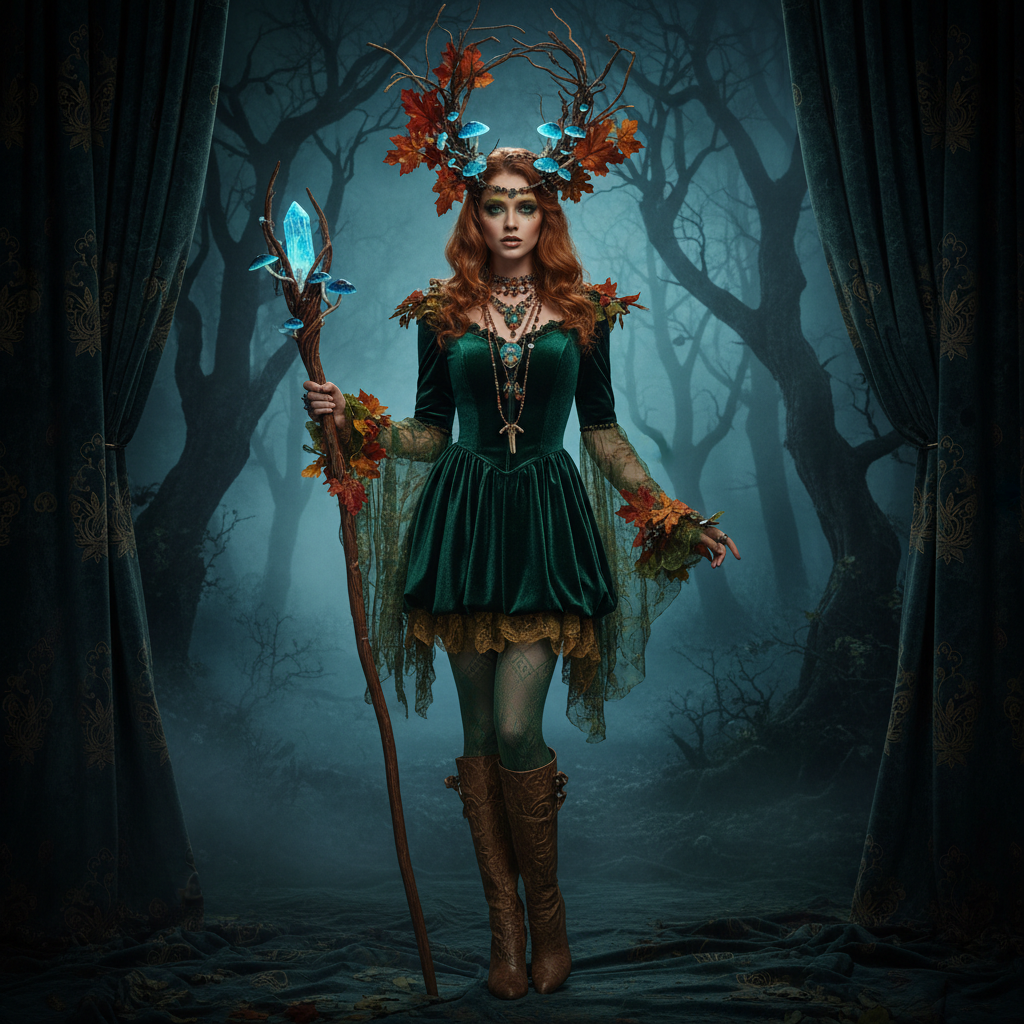 Sexy Forest Witch Costume