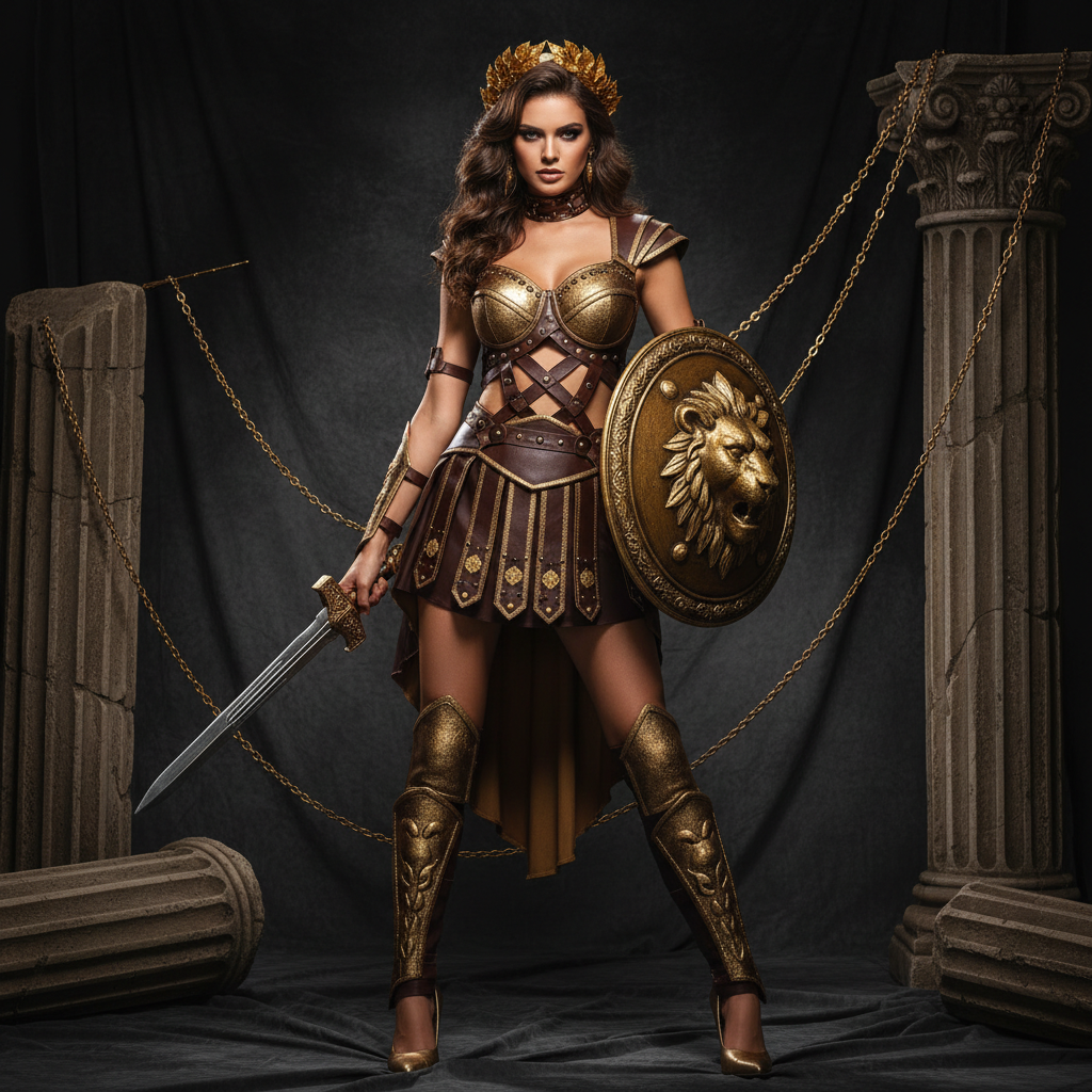 Sexy Roman Gladiator Costume