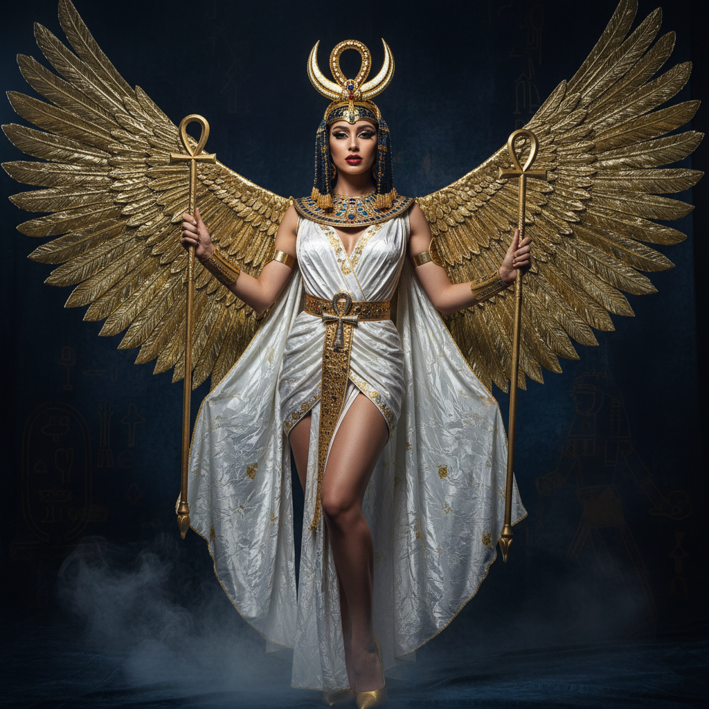 Sexy Egyptian Goddess Isis Costume
