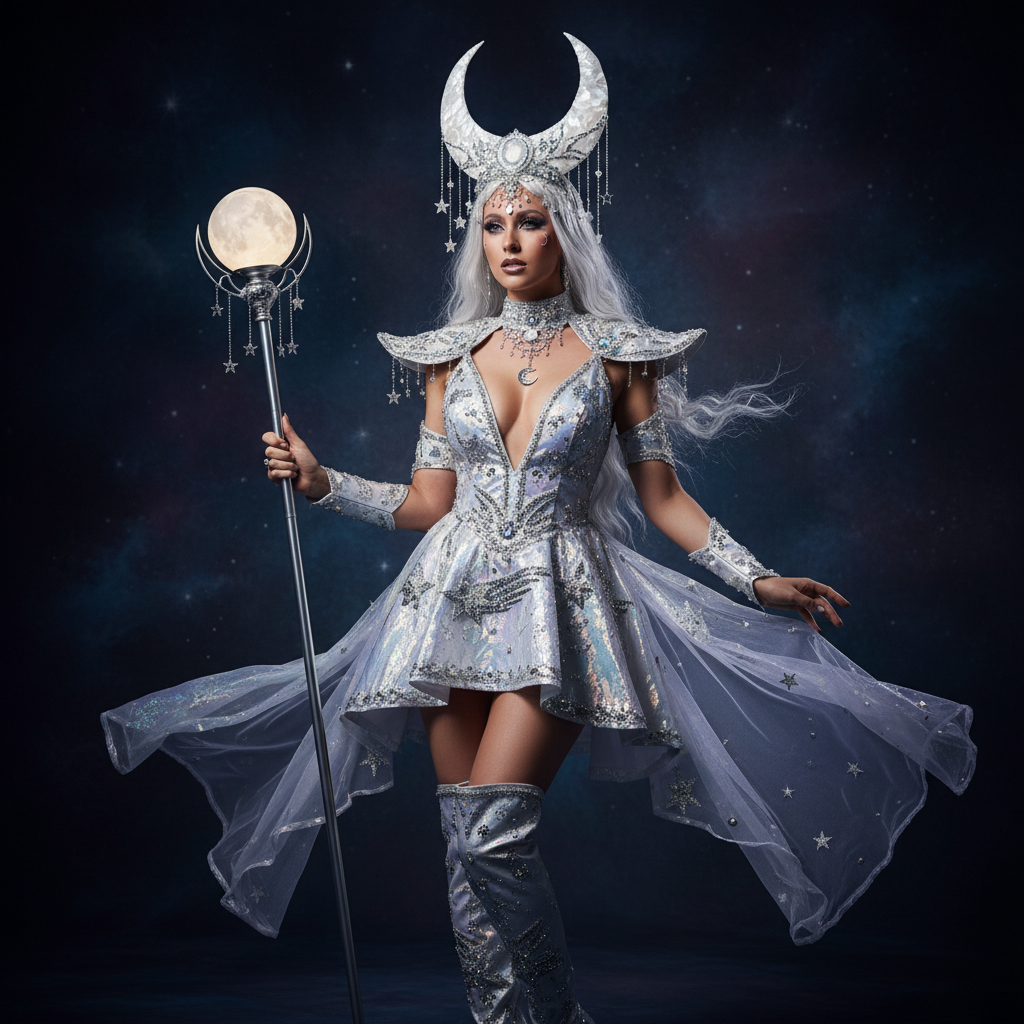 Sexy Lunar Goddess Costume