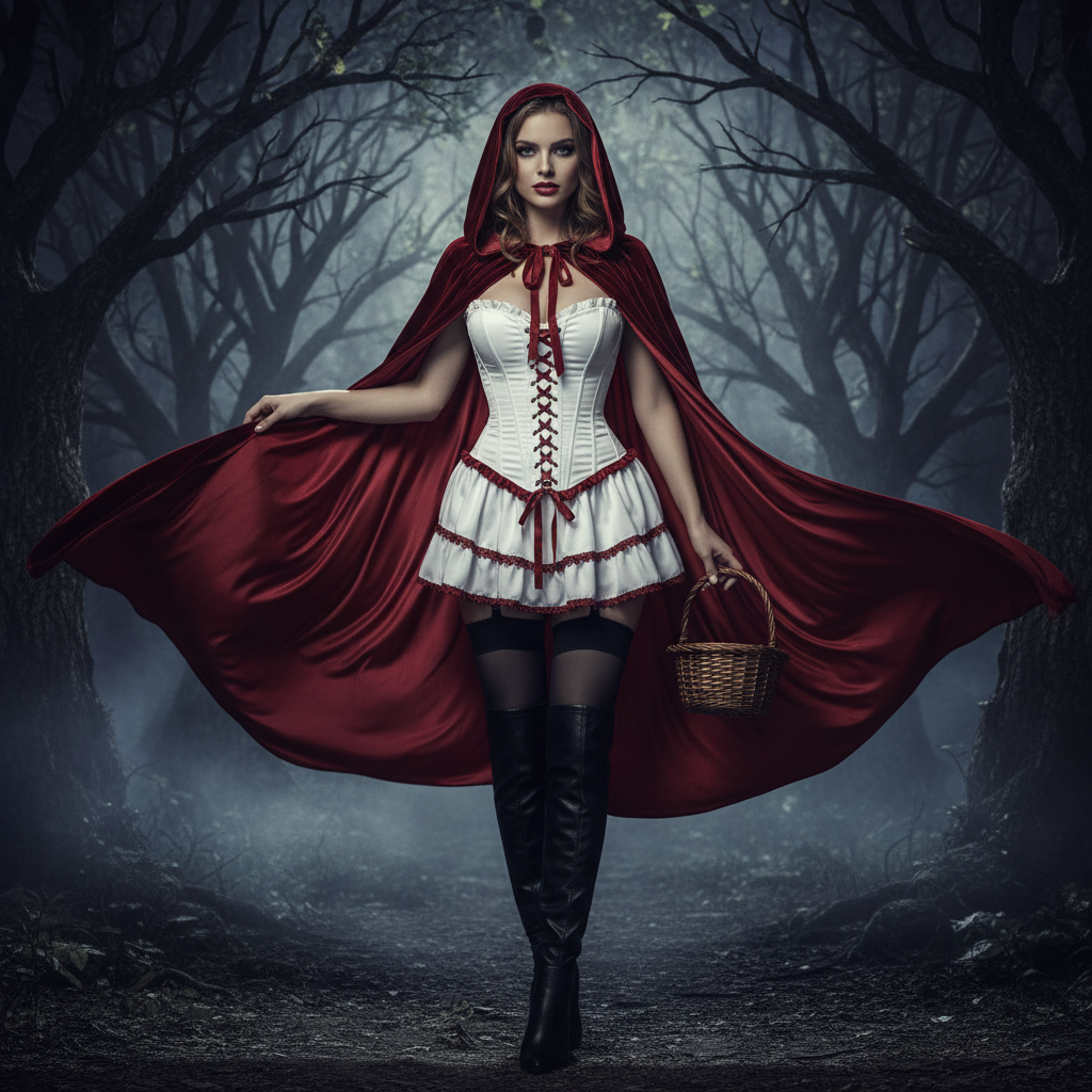 Sexy Red Riding Hood Costume