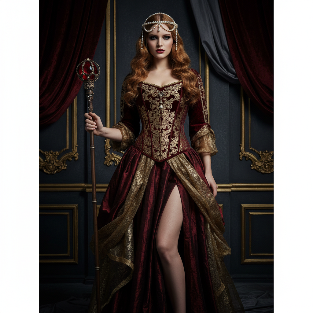 Sexy Renaissance Maiden Costume