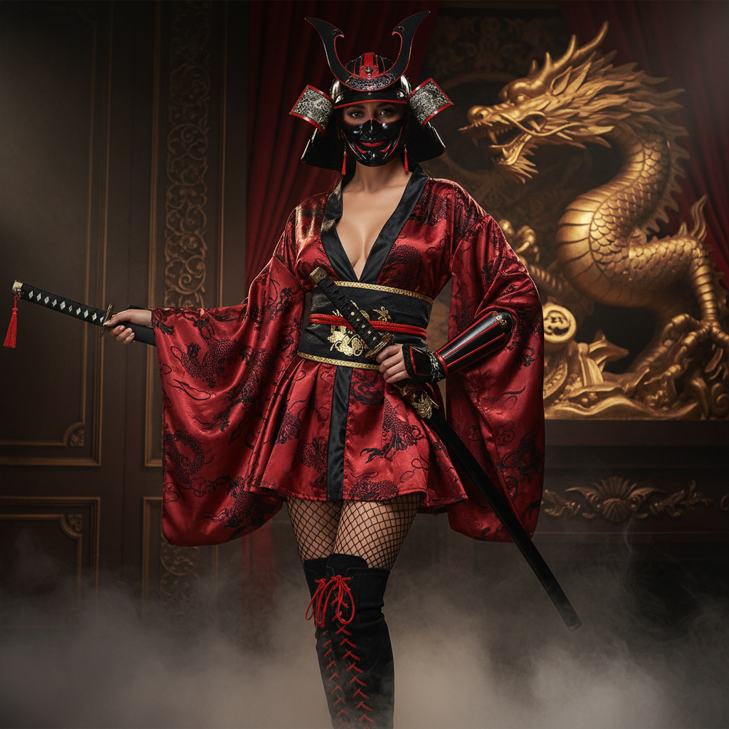 Sexy Samurai Warrior Costume