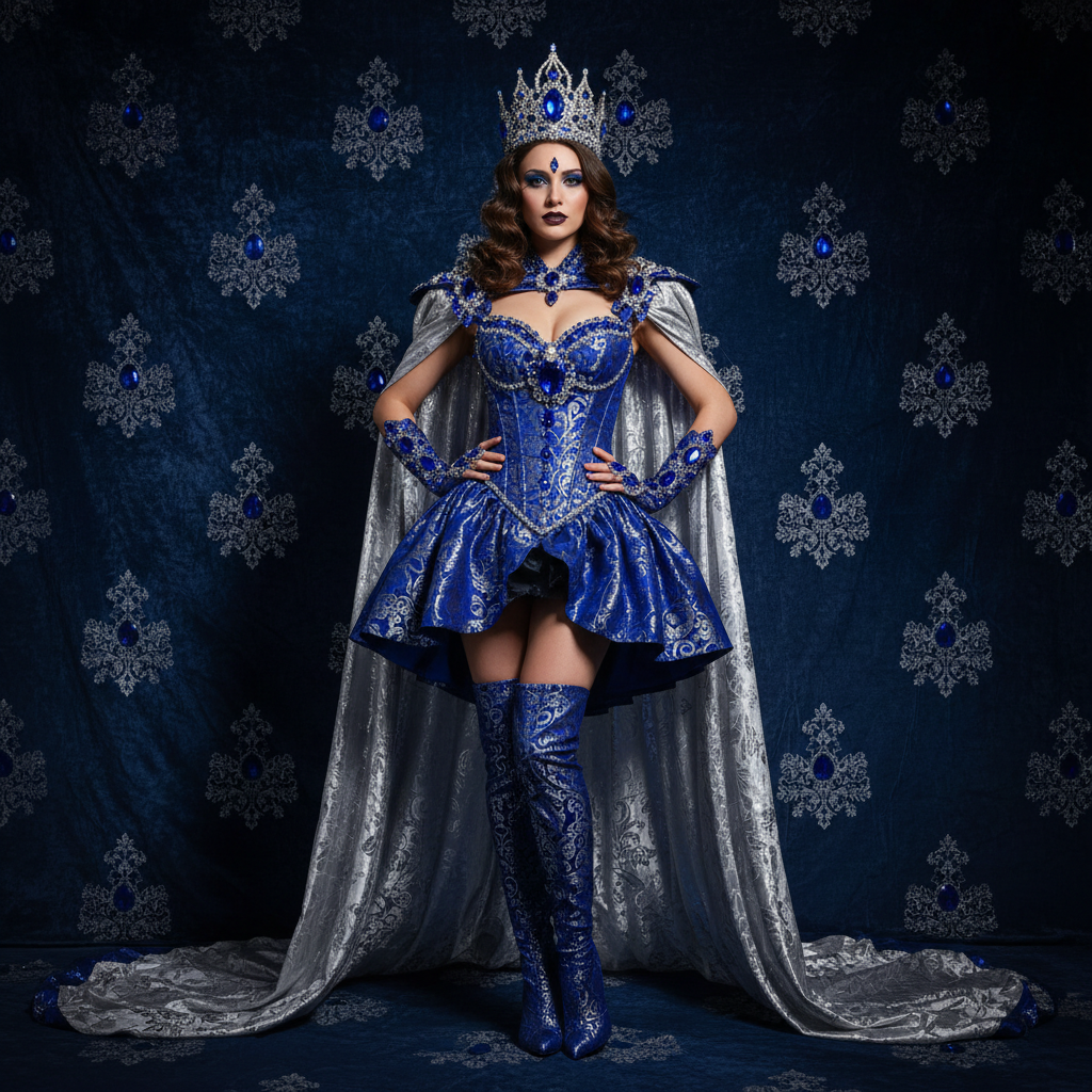 Sexy Sapphire Empress Costume