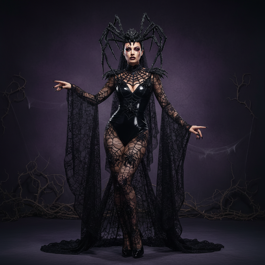 Sexy Spider Queen Costume