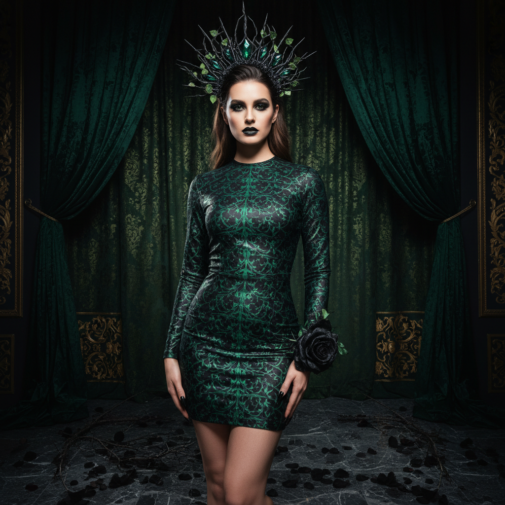 Sexy Thorn Queen Costume