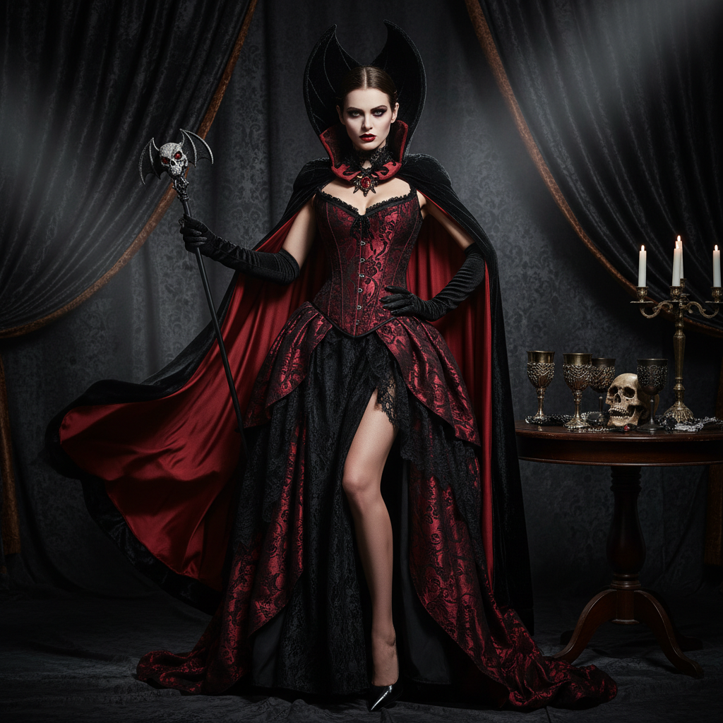 Sexy Vampire Queen Costume