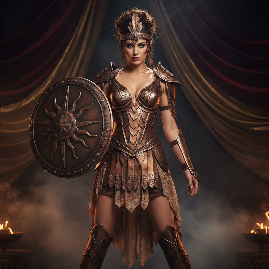 Sexy Warrior Goddess Costume