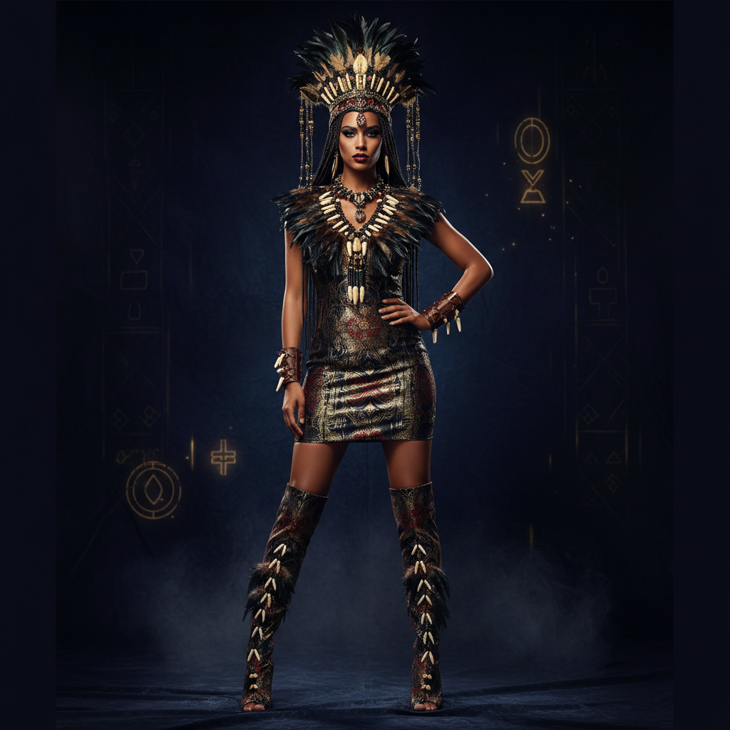 Sexy Witch Doctor Costume